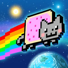 Nyan Cat: Lost In Space (Нян Кэт) [МОД Много денег] APK Android