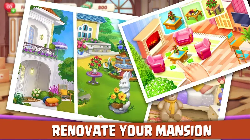 House Design: Redecor Makeover (Хаус Дизайн) [МОД Меню] APK Android Screenshot 1