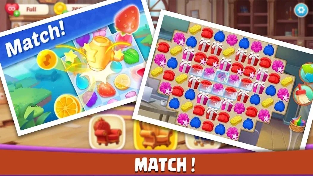 House Design: Redecor Makeover (Хаус Дизайн) [МОД Меню] APK Android Screenshot 2