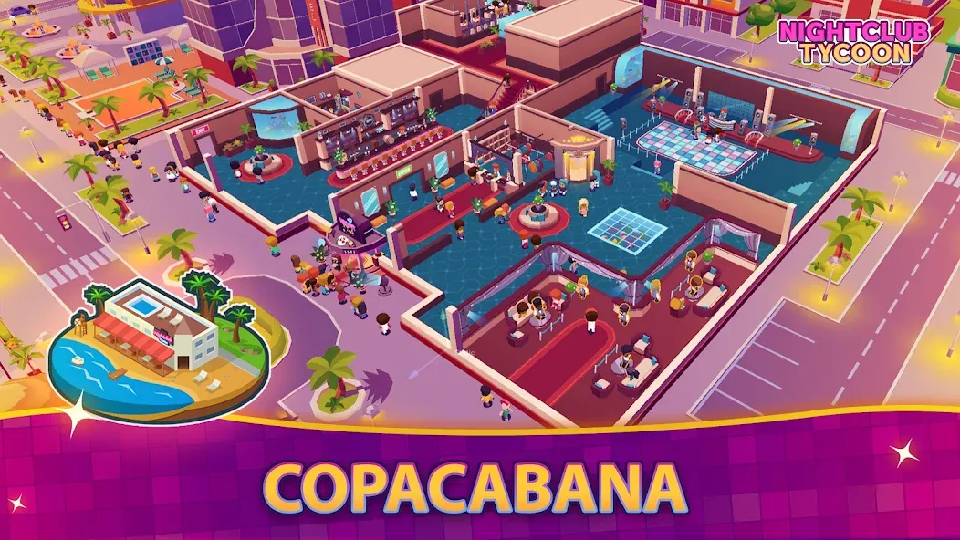 Nightclub Tycoon: Idle Empire [МОД Много денег] APK Android Screenshot 4