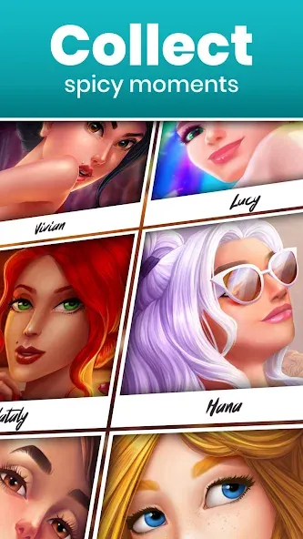 Dating Puzzle (Дейтинг Пазл) [МОД Unlocked] APK Android Screenshot 5