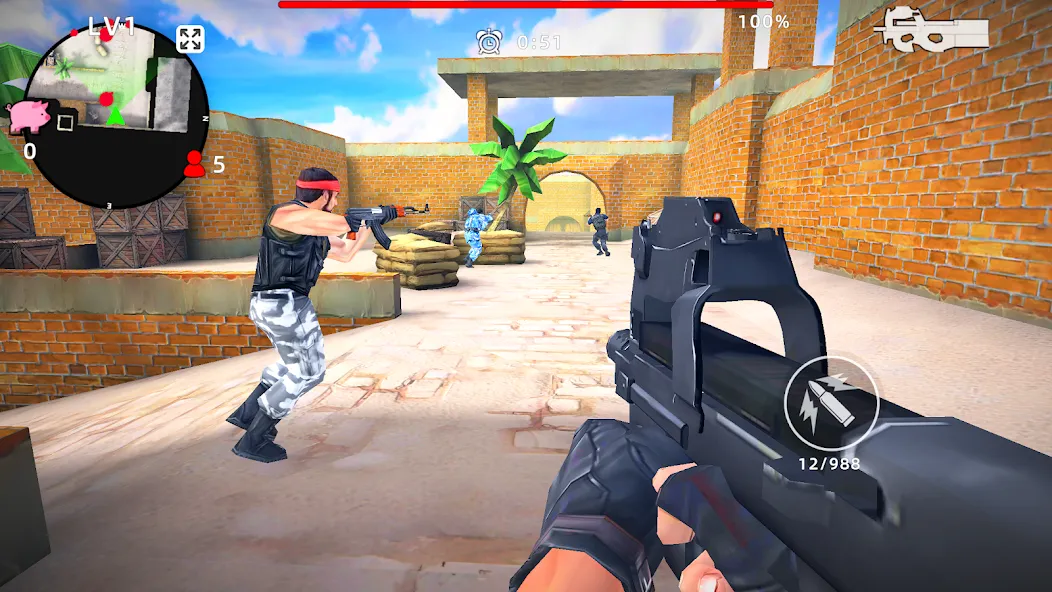 Gun Strike: FPS Shooter Game (Каунтер Атак) [МОД Mega Pack] APK Android Screenshot 4