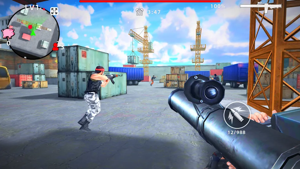Gun Strike: FPS Shooter Game (Каунтер Атак) [МОД Mega Pack] APK Android Screenshot 5