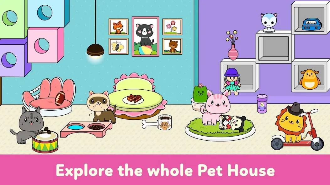 Tizi Town - My Pet Daycare [МОД Mega Pack] APK Android Screenshot 2