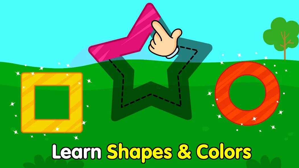Shapes & Colors Games for Kids [МОД Mega Pack] APK Android Screenshot 1
