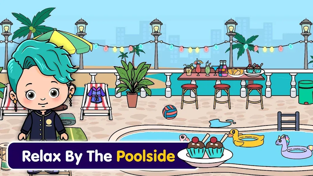 Tizi Town - My Hotel Games [МОД Mega Pack] APK Android Screenshot 4