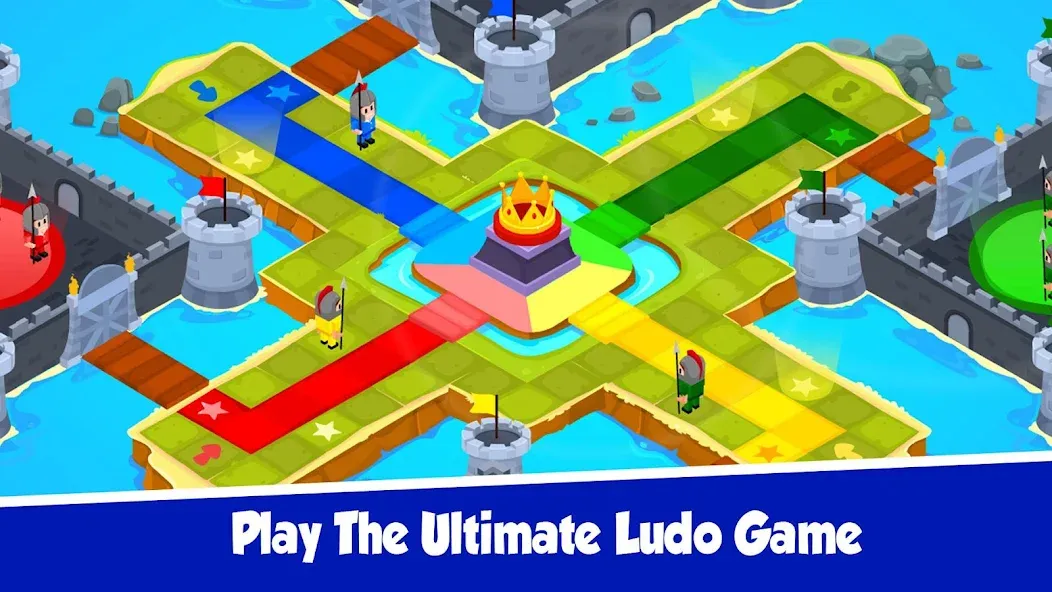 Ludo Offline Dice Board Game [МОД Много денег] APK Android Screenshot 1