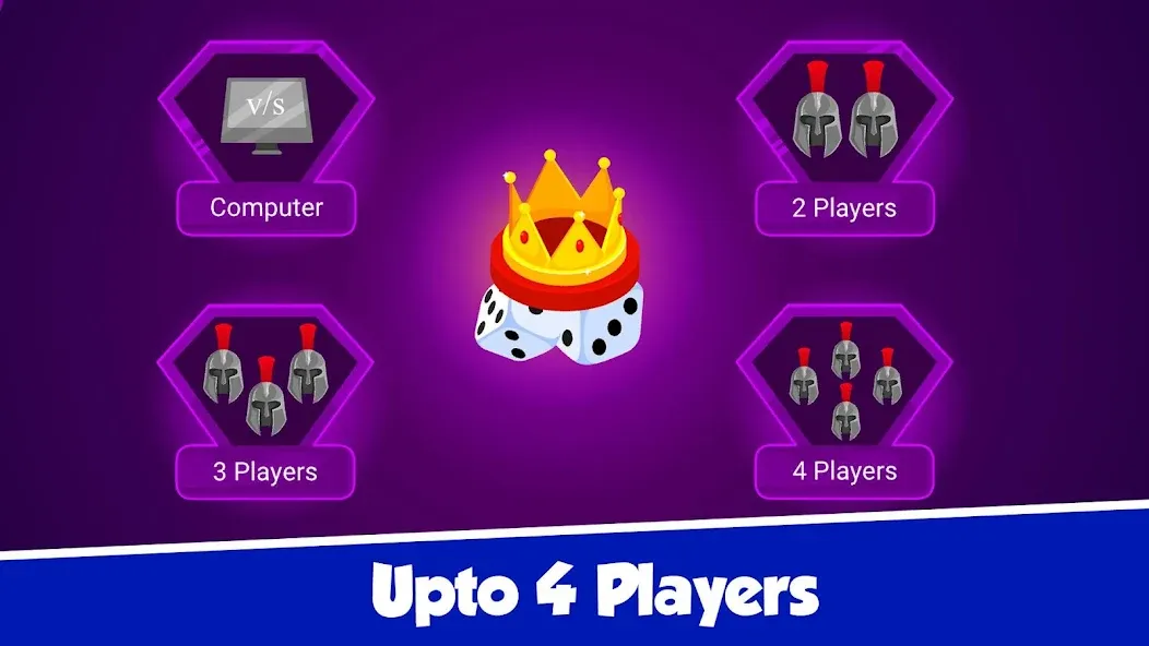 Ludo Offline Dice Board Game [МОД Много денег] APK Android Screenshot 5