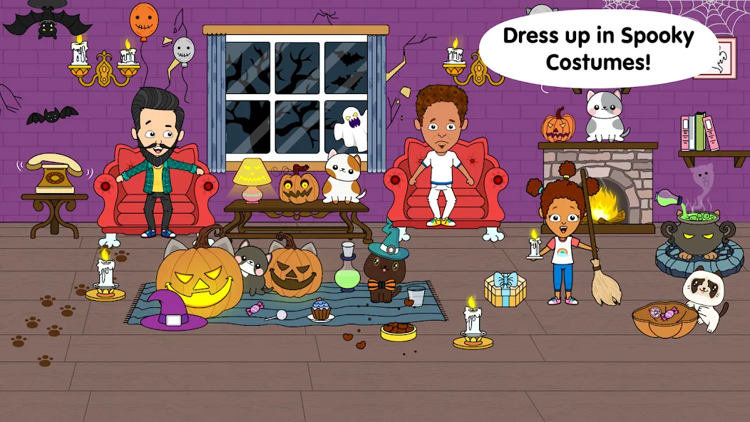 My Cat Town - Tizi Pet Games [МОД Много денег] APK Android Screenshot 5