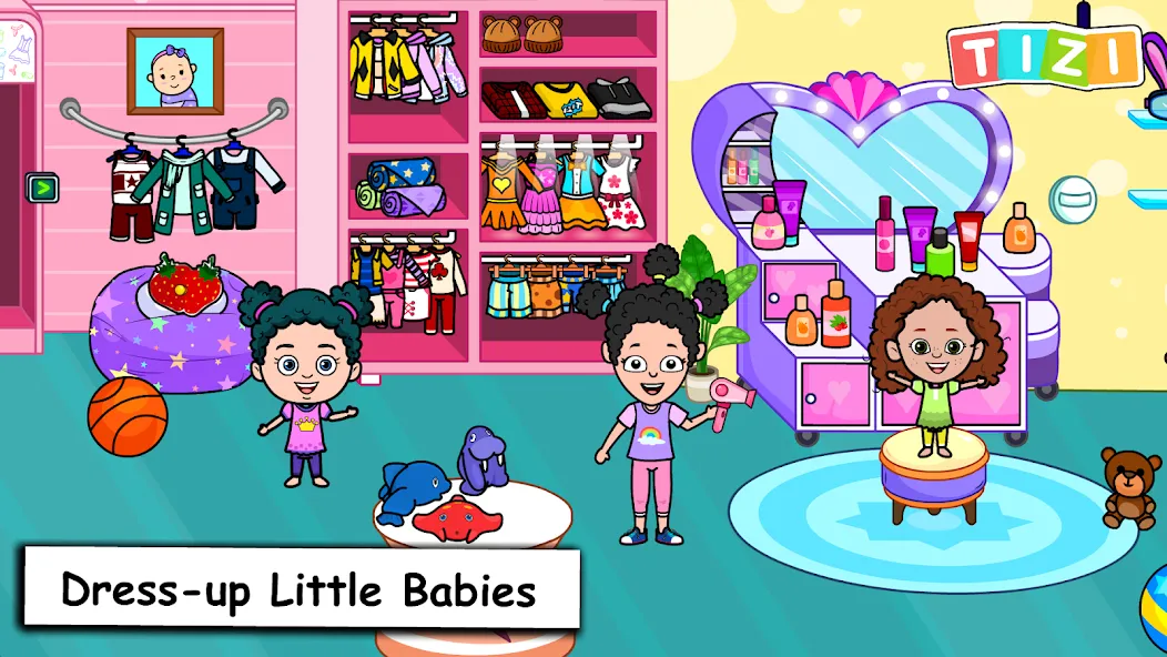 My Tizi Town Daycare Baby Game [МОД Unlocked] APK Android Screenshot 4
