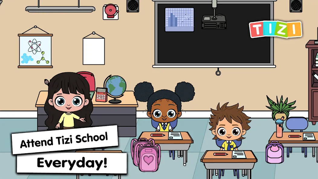 Tizi Town - My School Games [МОД Premium] APK Android Screenshot 2