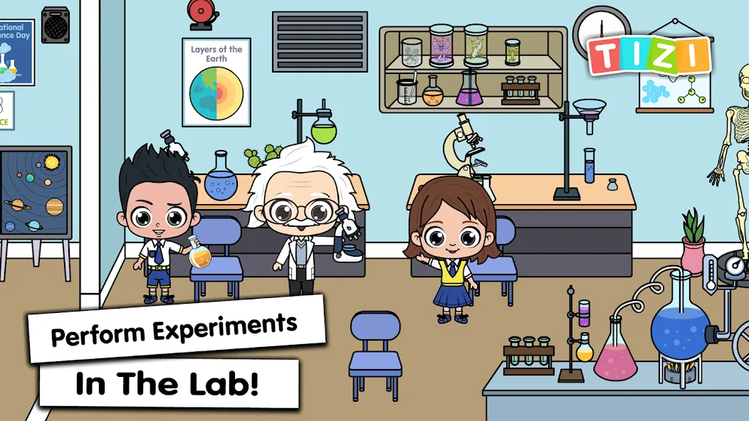 Tizi Town - My School Games [МОД Premium] APK Android Screenshot 3