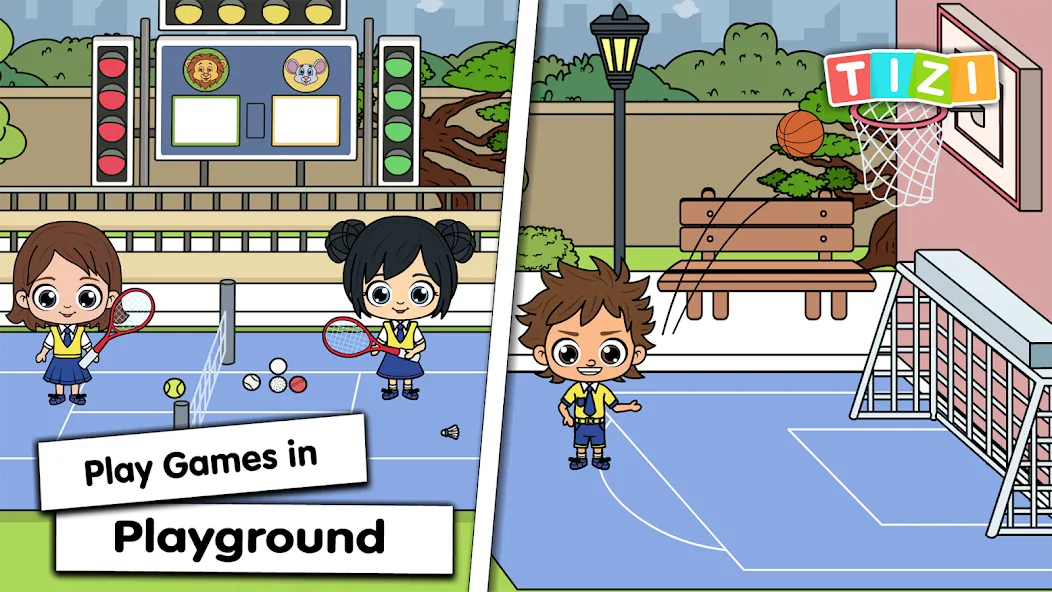 Tizi Town - My School Games [МОД Premium] APK Android Screenshot 5