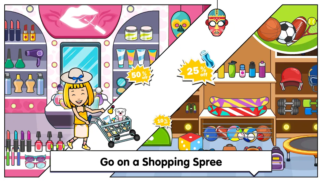 Tizi Town - My World [МОД Unlocked] APK Android Screenshot 3