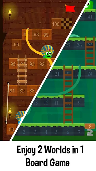 Snake and Ladder Games [МОД Premium] APK Android Screenshot 2