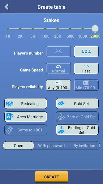 Thousand 1000 Online card game [МОД Меню] APK Android Screenshot 4