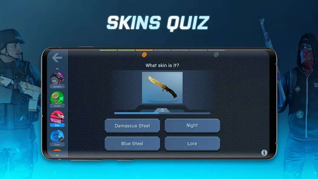 Case Opener - skins simulator (Кейс Опенер) [МОД Бесконечные монеты] APK Android Screenshot 5