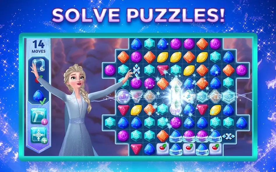 Disney Frozen Adventures (Дисней) [МОД Много денег] APK Android Screenshot 1