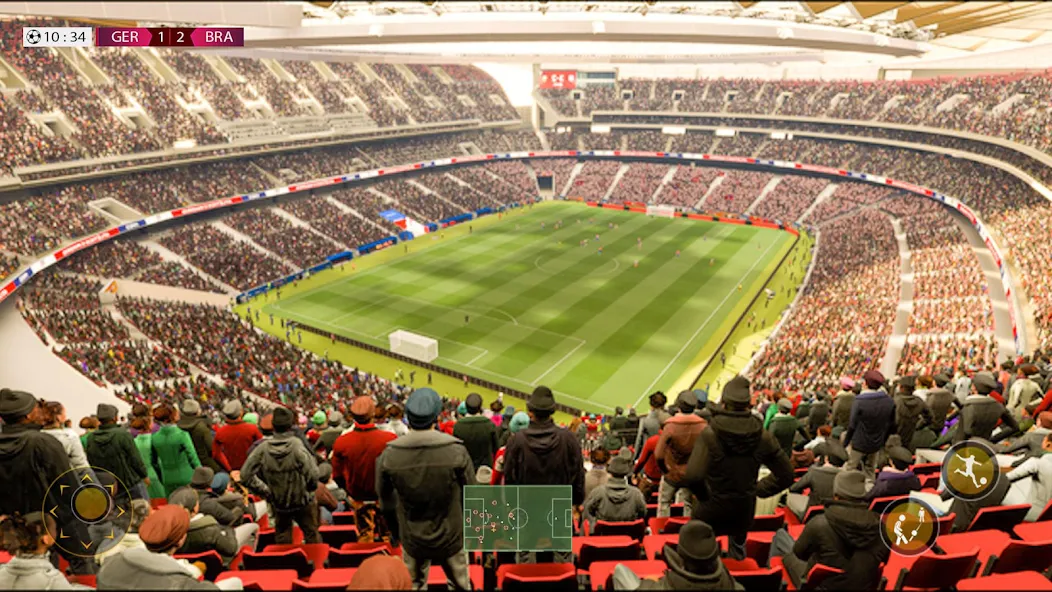World Soccer Match 2023 [МОД Много денег] APK Android Screenshot 2