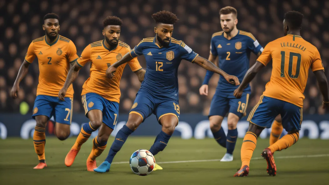 World Soccer Match 2023 [МОД Много денег] APK Android Screenshot 5