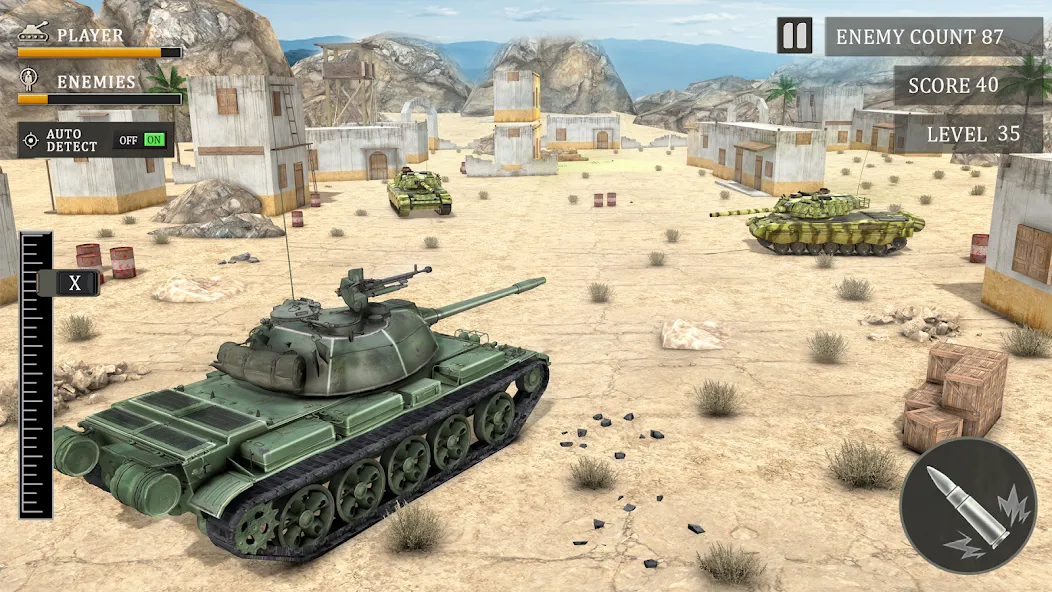 Tank Fury: Battle of Steels [МОД Бесконечные монеты] APK Android Screenshot 4