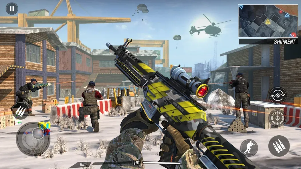 Gun Game: Hero FPS Shooter [МОД Mega Pack] APK Android Screenshot 3