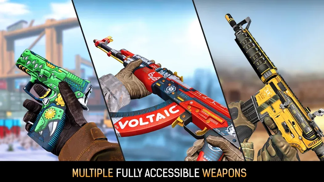 Gun Game: Hero FPS Shooter [МОД Mega Pack] APK Android Screenshot 5