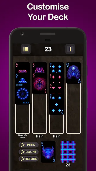 Puzzle Poker Joker's Wild [МОД Mega Pack] APK Android Screenshot 4