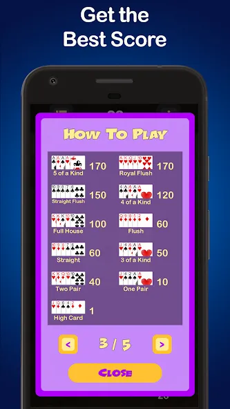 Puzzle Poker Joker's Wild [МОД Mega Pack] APK Android Screenshot 5