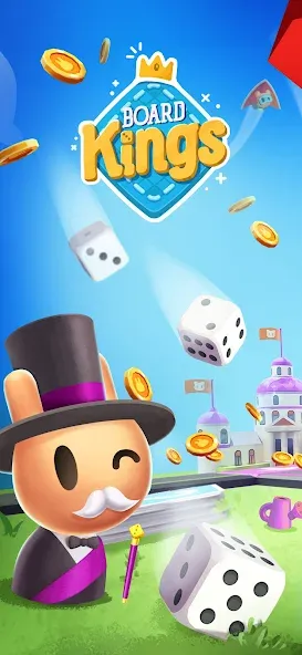 Board Kings: Board Dice Games (Боард Кингс) [МОД Бесконечные монеты] APK Android Screenshot 1