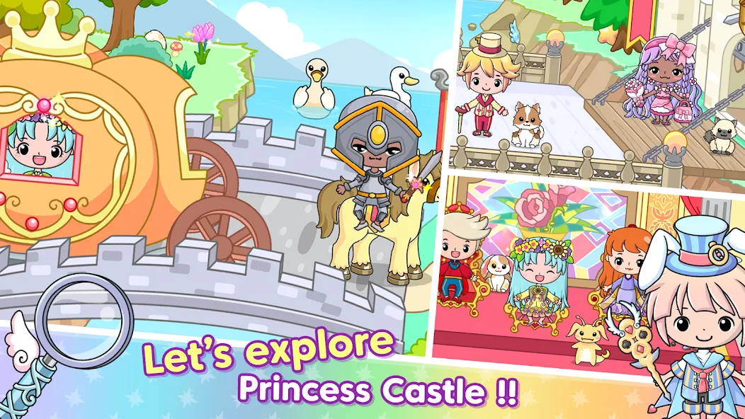 Jibi Land : Princess Castle (Джиби Лэнд) [МОД Много денег] APK Android Screenshot 1
