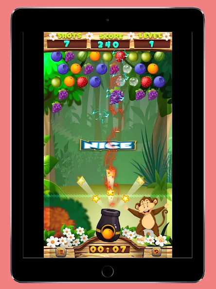 Fruits Shooter Pop (Фрутс Шутер Поп) [МОД Много денег] APK Android Screenshot 2