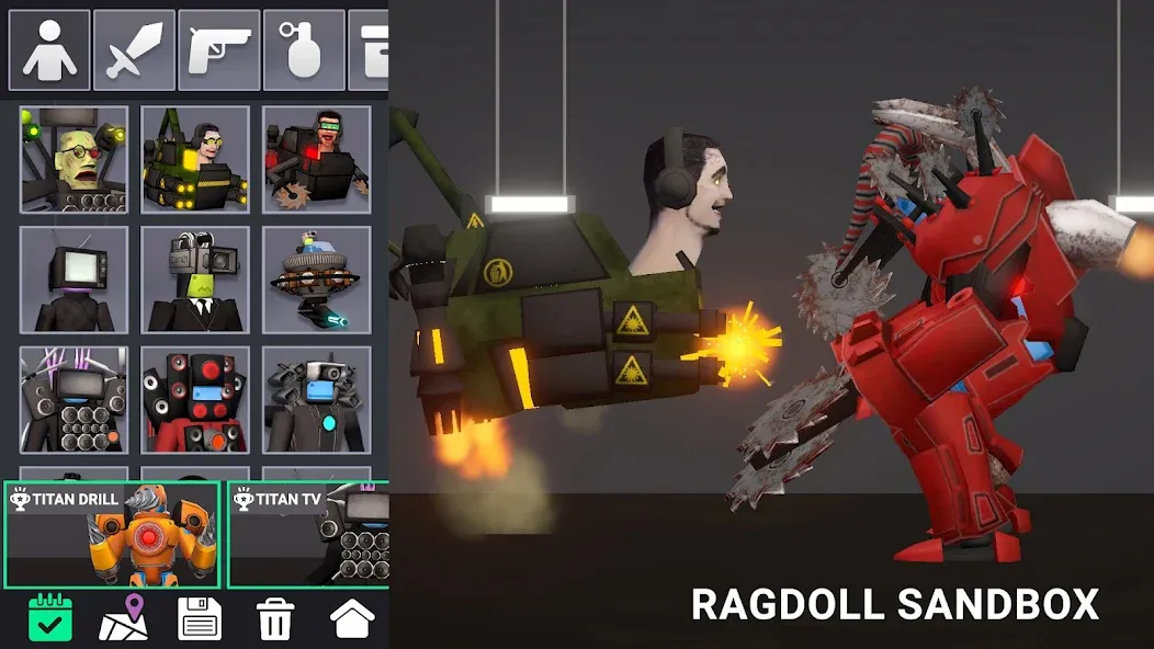 Last Play: Ragdoll Sandbox (Ласт Плей) [МОД Много денег] APK Android Screenshot 1