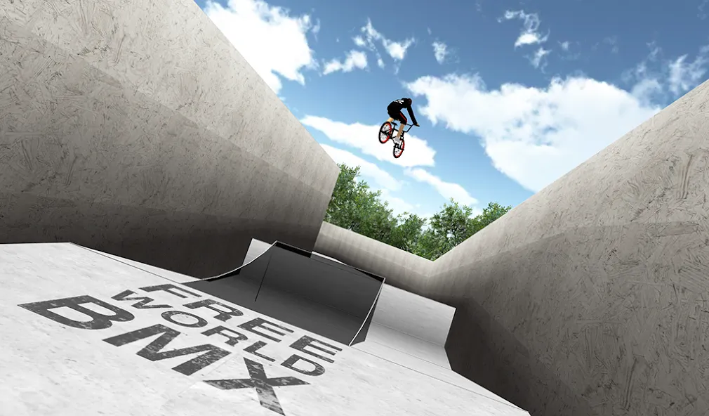 Free World BMX (Фри Ворлд БМХ) [МОД Mega Pack] APK Android Screenshot 1