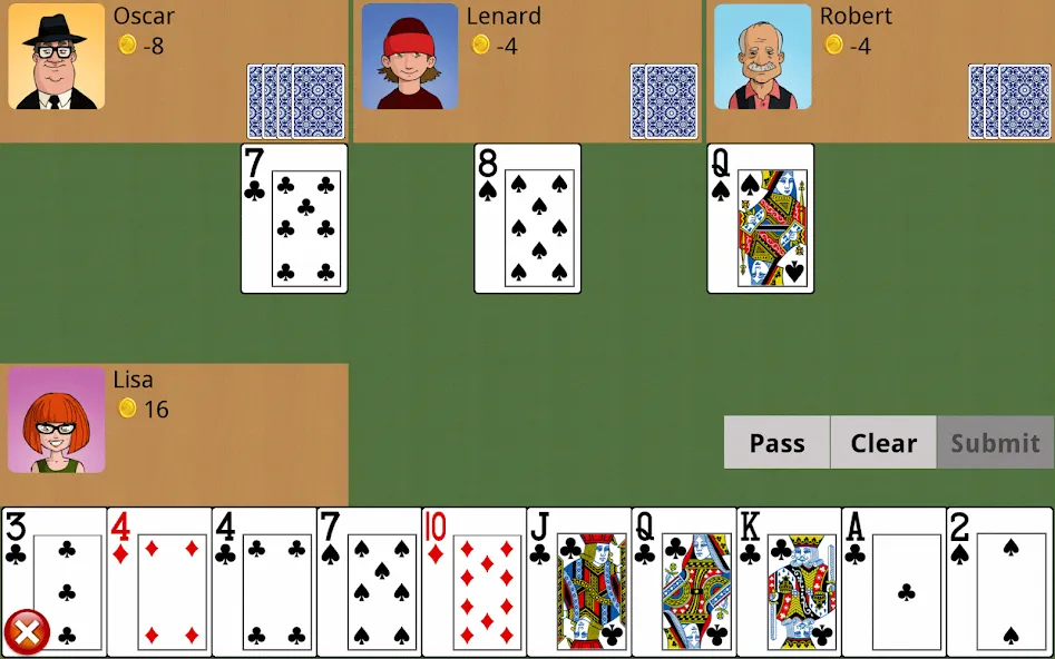 Big 2 (Биг 2) [МОД Unlocked] APK Android Screenshot 3