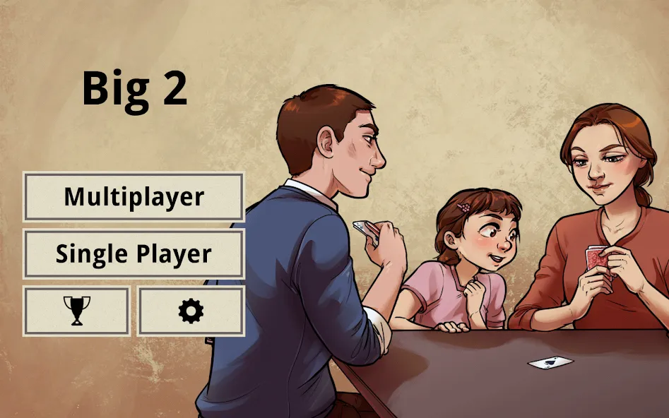 Big 2 (Биг 2) [МОД Unlocked] APK Android Screenshot 4