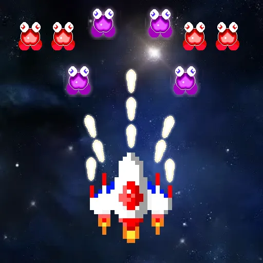 Galaxiga Retro Arcade Action (Галаксига Ретро Аркейд Экшн) [МОД Много денег] APK Android Screenshot 5