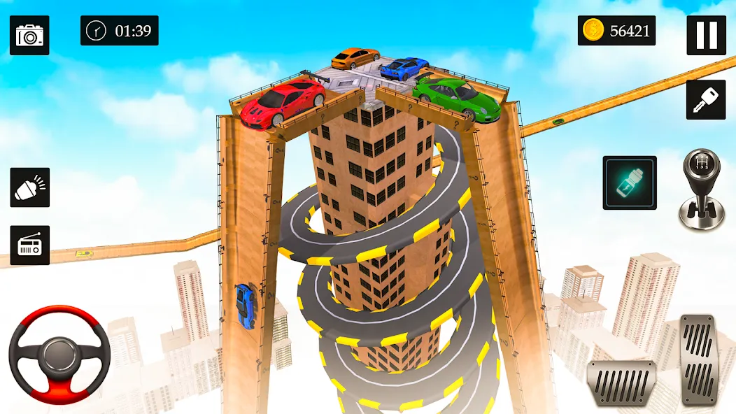 Ramp Car Stunt Racing Game (Крейзи Кар Стантс) [МОД Premium] APK Android Screenshot 1