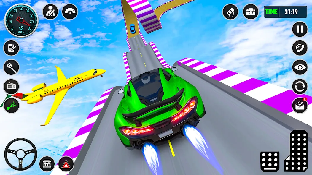 Ramp Car Stunt Racing Game (Крейзи Кар Стантс) [МОД Premium] APK Android Screenshot 3