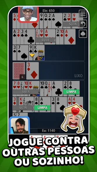 Buraco Jogatina: Card Games (Бурако Жогатина) [МОД Unlocked] APK Android Screenshot 5