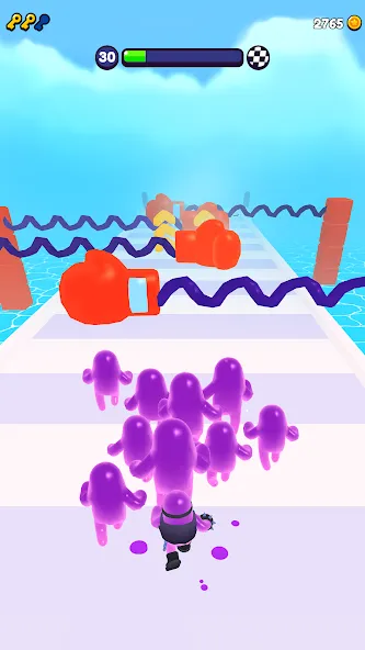 Join Blob Clash 3D: Mob Runner (Джойн Блоб Клаш 3D) [МОД Бесконечные монеты] APK Android Screenshot 2