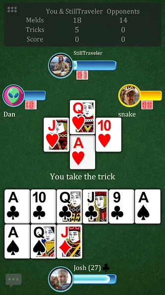 Pinochle.Net [МОД Unlocked] APK Android Screenshot 1
