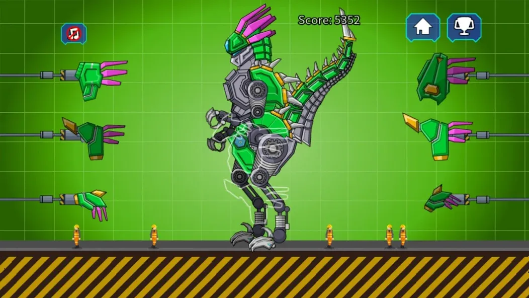 Velociraptor Rex Dino Robot (Велоцираптор Рекс Дино Робот) [МОД Много денег] APK Android Screenshot 3
