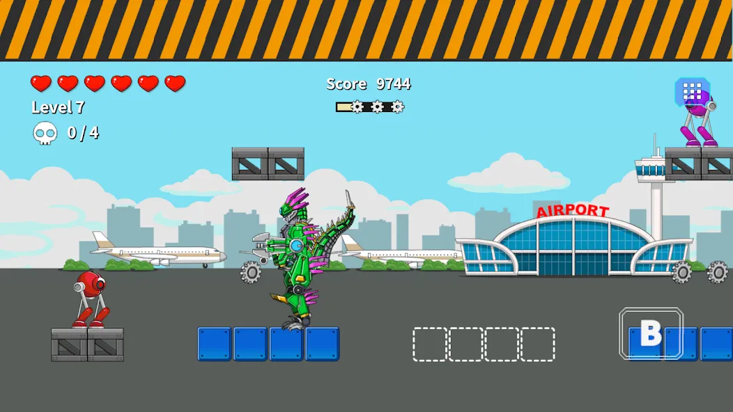 Velociraptor Rex Dino Robot (Велоцираптор Рекс Дино Робот) [МОД Много денег] APK Android Screenshot 4