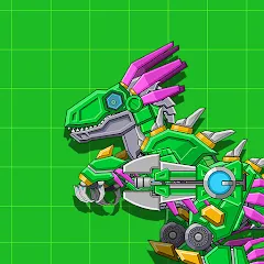 Velociraptor Rex Dino Robot (Велоцираптор Рекс Дино Робот) [МОД Много денег] APK Android