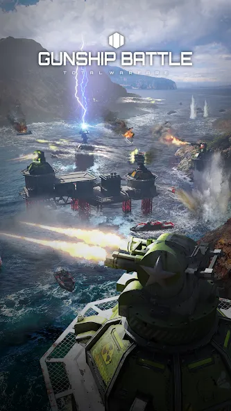 Gunship Battle Total Warfare (Ганшип Батл Общая война) [МОД Меню] APK Android Screenshot 1
