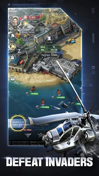Gunship Battle Total Warfare (Ганшип Батл Общая война) [МОД Меню] APK Android Screenshot 4