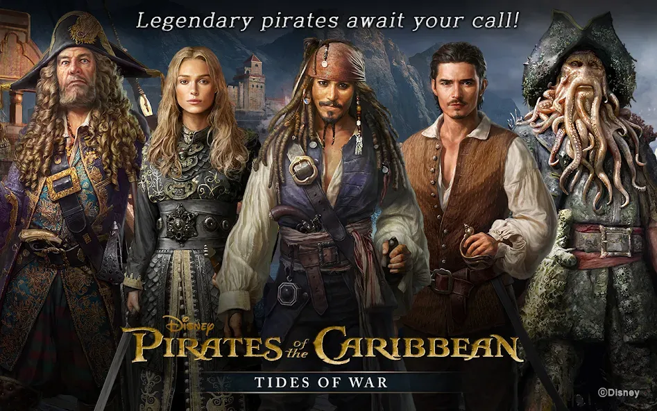 Pirates of the Caribbean: ToW [МОД Unlocked] APK Android Screenshot 2