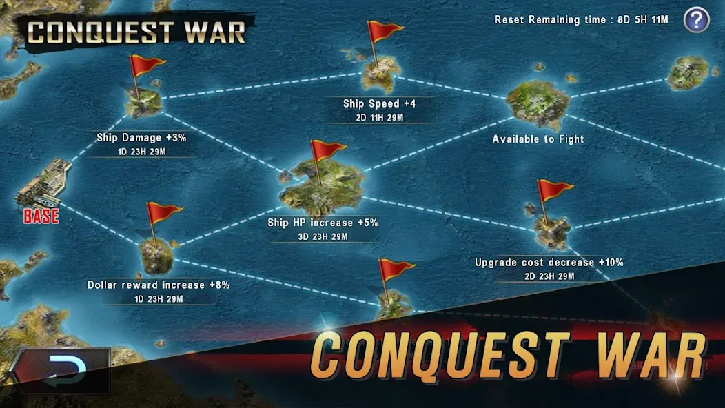 WARSHIP BATTLE:3D World War II [МОД Premium] APK Android Screenshot 4