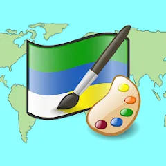 Draw The Flag - Quiz & Maker [МОД Unlocked] APK Android
